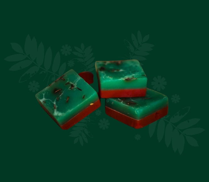 Red Clay & French Green Clay Soap