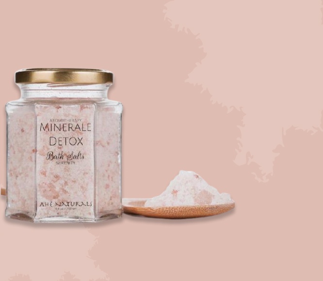 Mineral detox aroma therapy bath salts