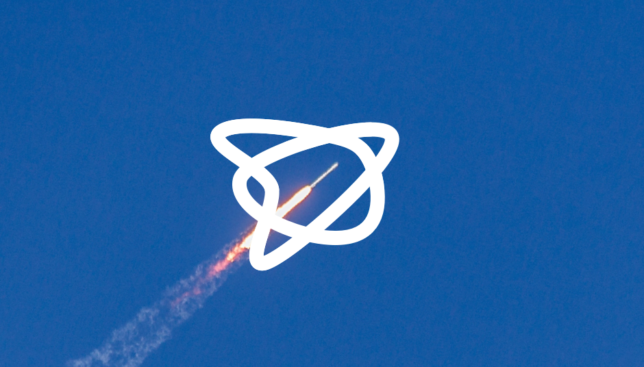 HelloFlow logo including rocket