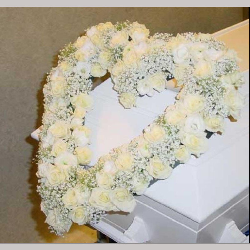 C003. Åpnet blomsterhjerte