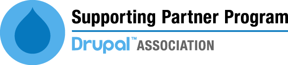 Drupal Association Supporting Partner Program logo