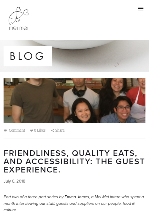 Using testimonials to promote a restaurant