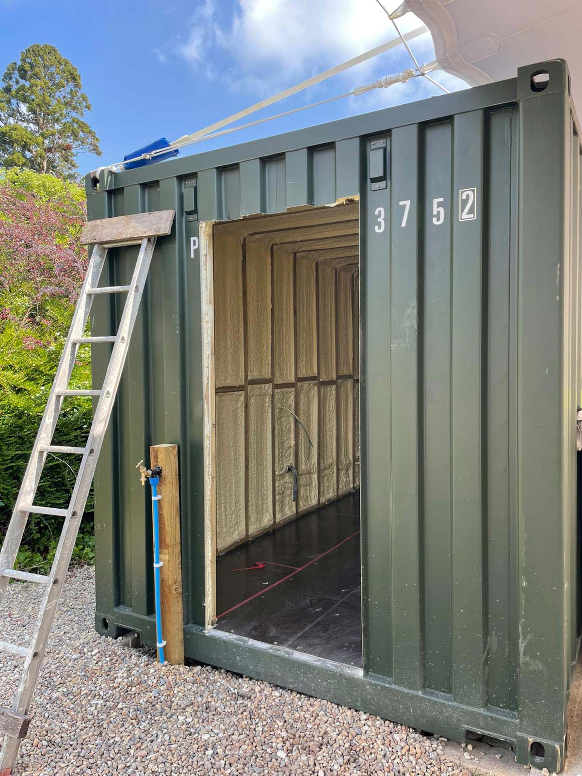 Shipping Containers Foam Insulations Sussex