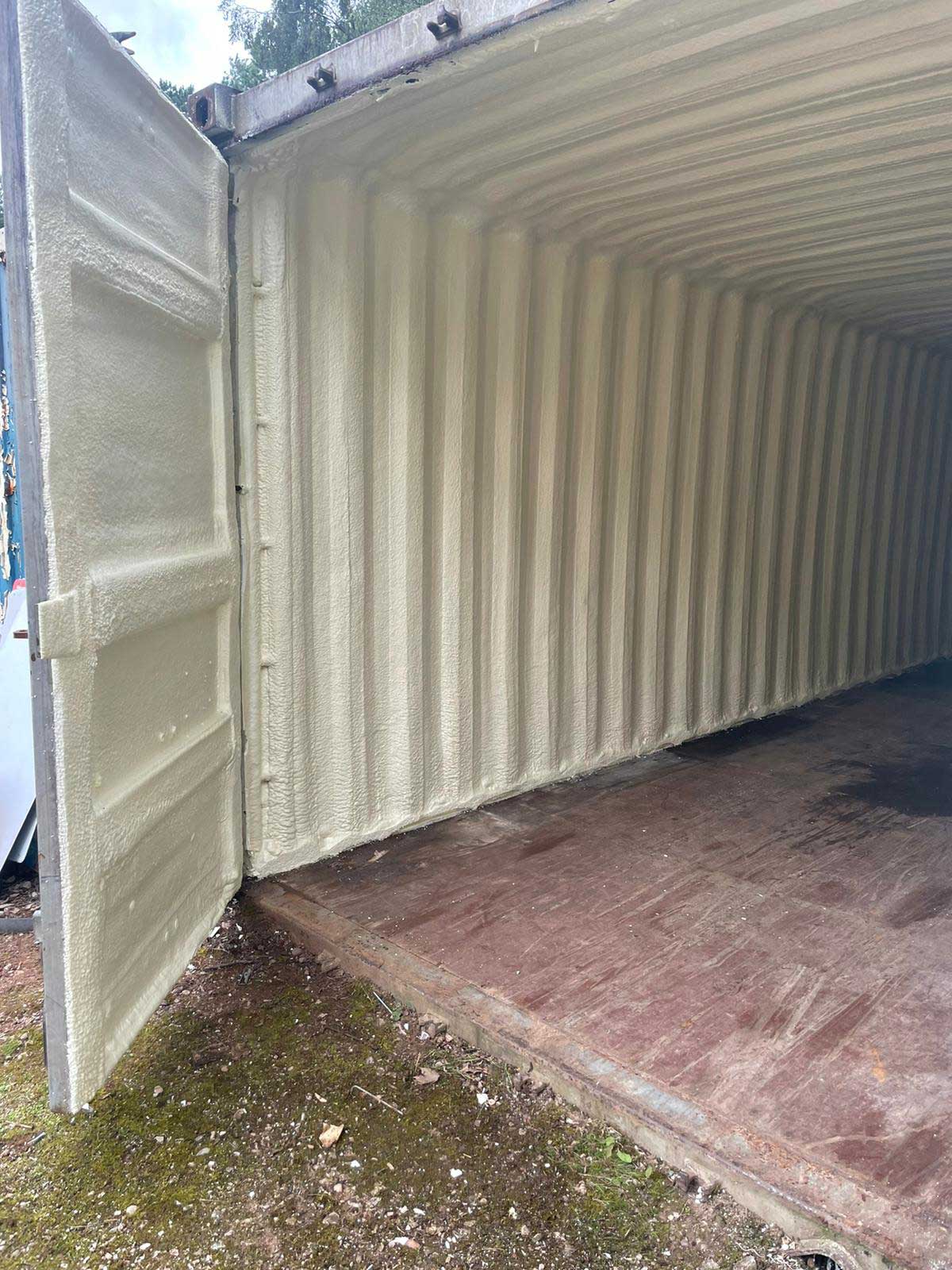 Shipping Containers Foam Insulations Sussex