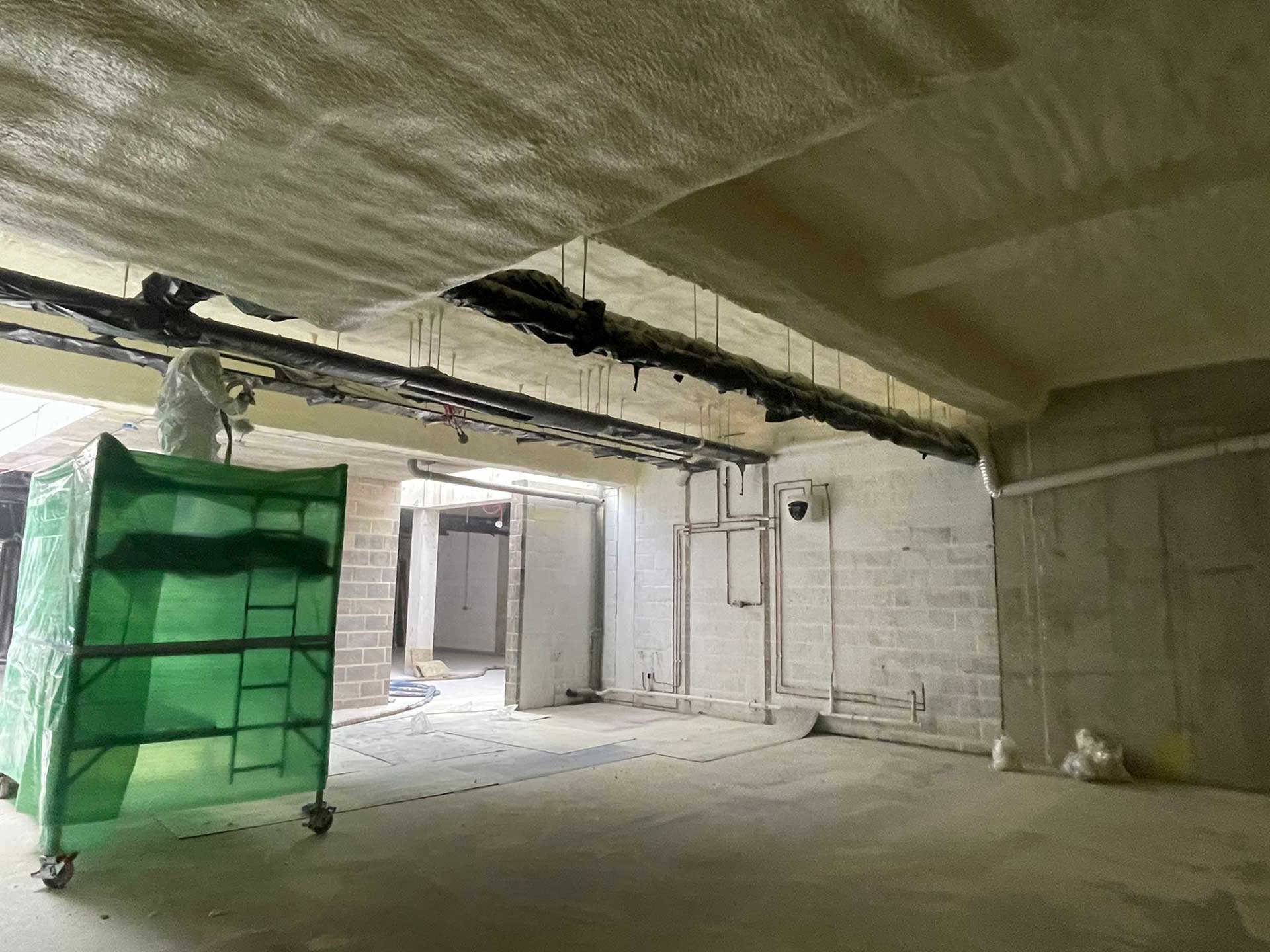 Concrete Soffits & Car Park Insulation Foam Insulations
