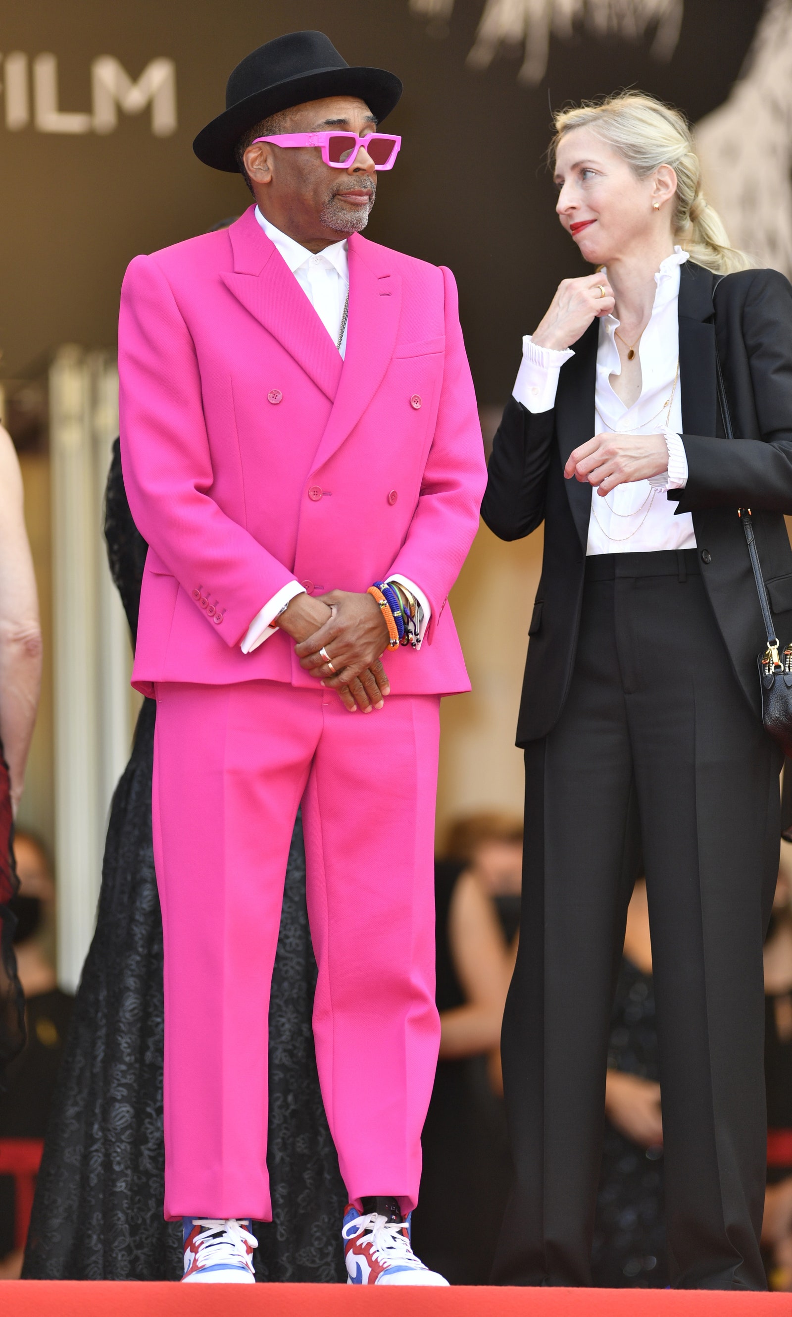 Spike Lee It Was a Big Week for Pink Suits