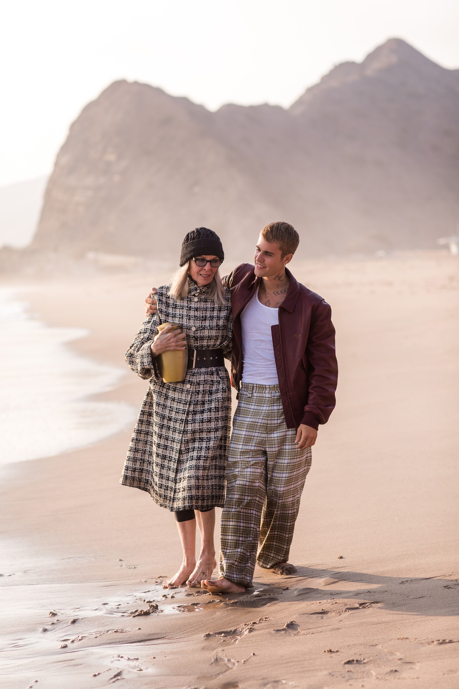 Diane Keaton Stars in Justin Biebers New Music Video Wearing Her Own Clothes