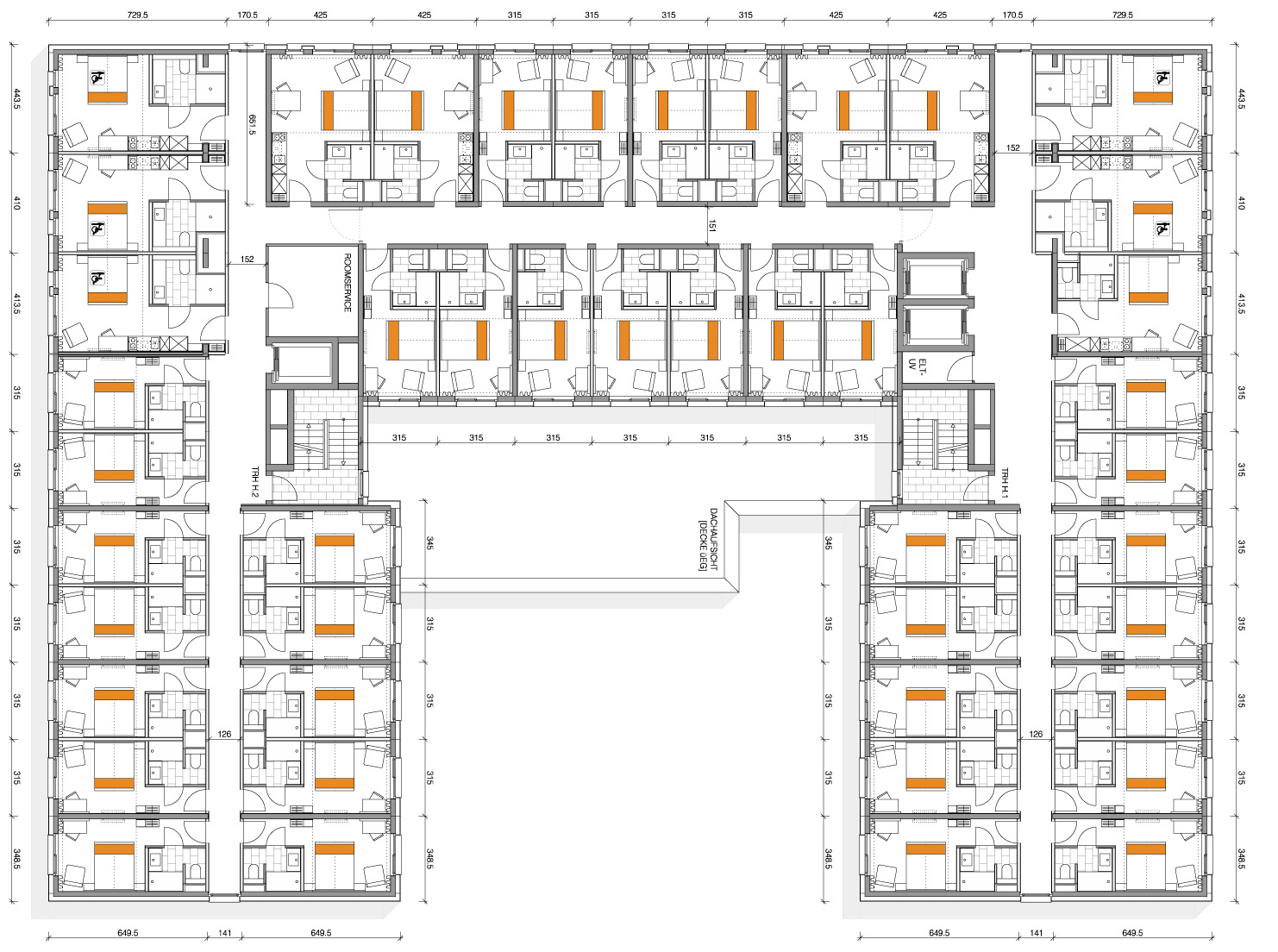 Projekt Hotel Sch tzenstra e 33 Ulrich Borgert Architekten Projekt Hotel Sch tzenstra e 33 Ulrich Borgert Architekten