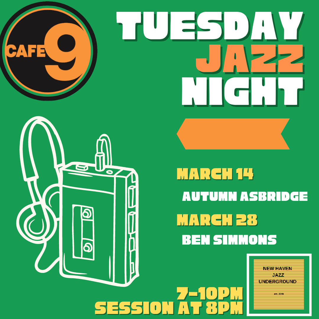 Café 9 Event Calendar