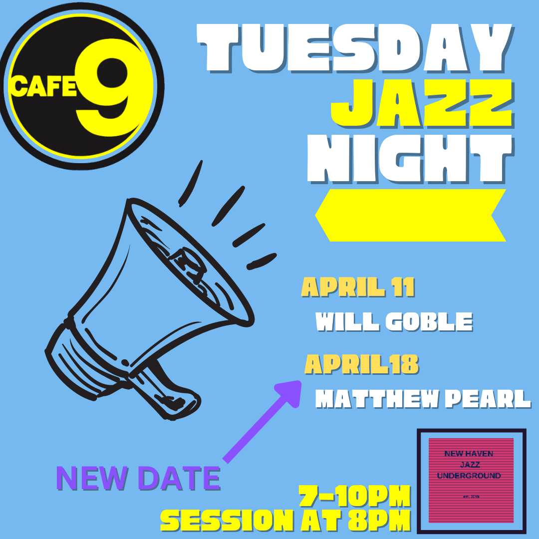 Café 9 Event Calendar