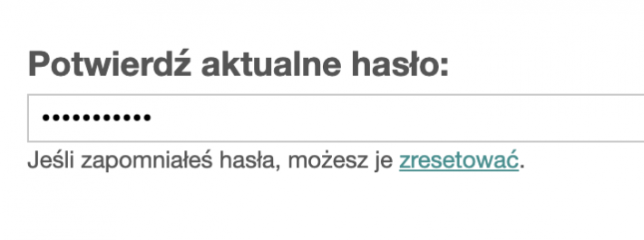 Potiwerdź hasło