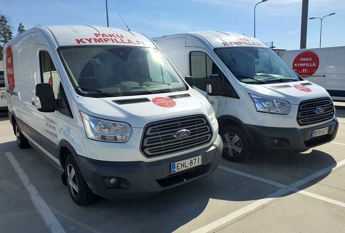 tripla parkkihalli p3 pakukympillä pakuja