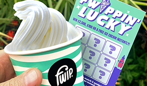 Drive fwip ice cream sales with our Fwippin' Lucky campaign