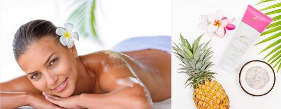 Pure Fiji body scrub relaxation exfoliation