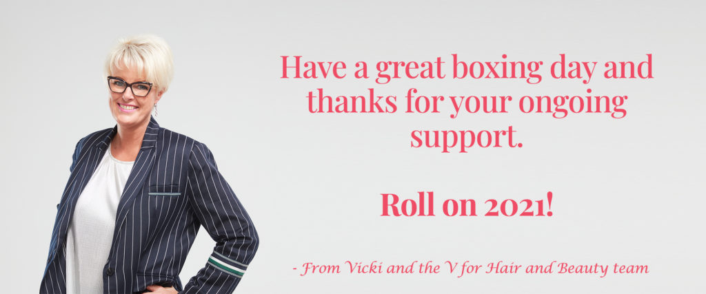V for hair Vicki quote for Big Boxing Day Sale