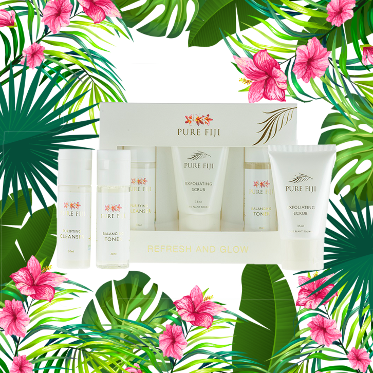 Pure Fiji Refresh and Glow Facial kit