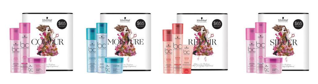 V for Hair and Beauty Schwarzkopf All BC Pack
