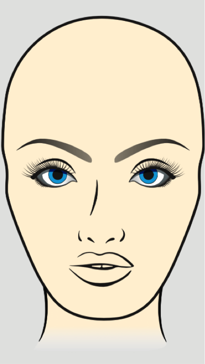 Oval Face Shape