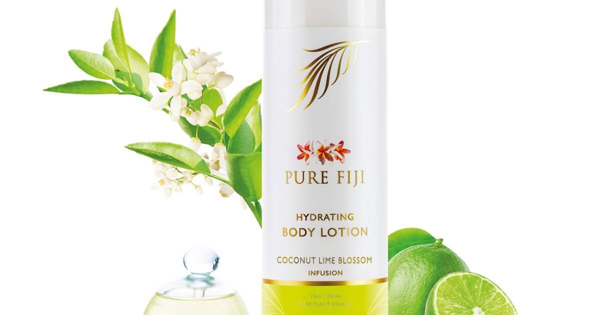 Beautiful natural ingredients sourced from the villages of Fiji