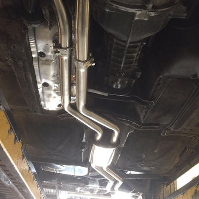 fitted exhaust