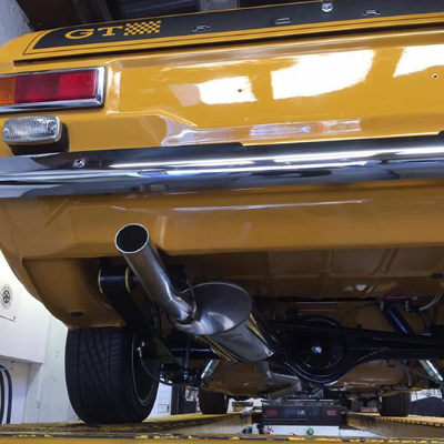 mark one escort exhaust