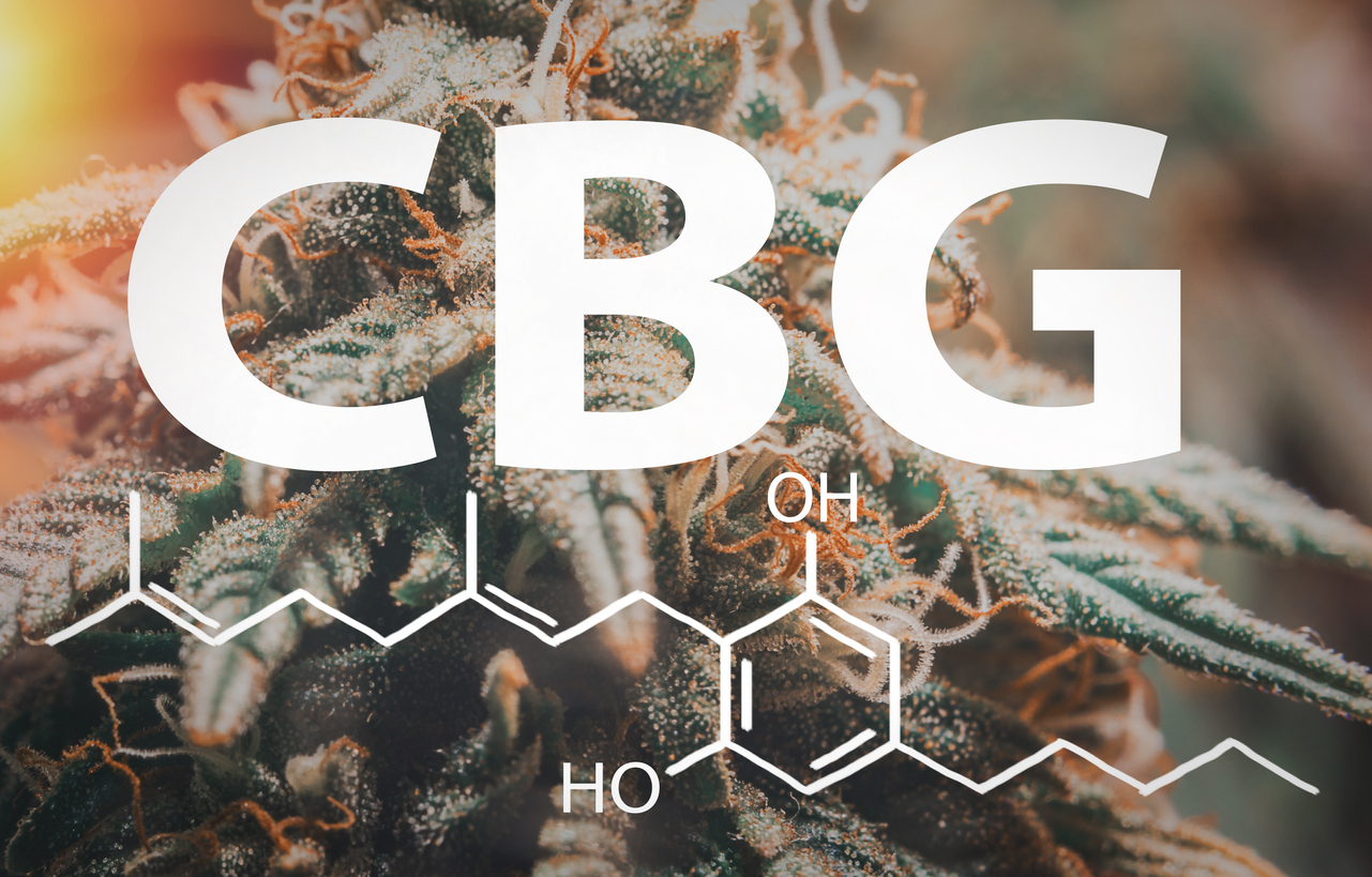 Cannabigerol (CBG) - structure chimique