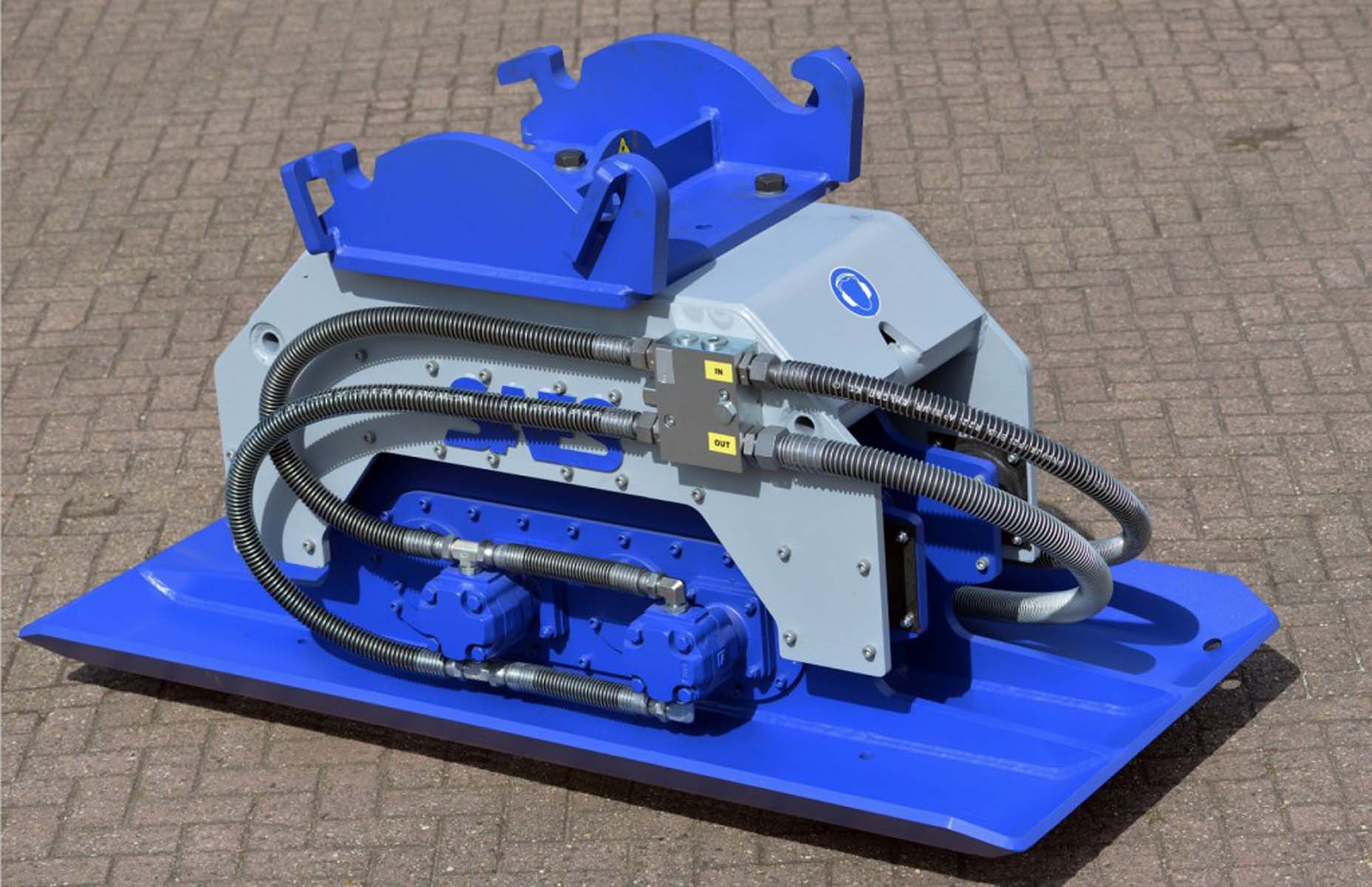 Vibroplate gravemaskin Ankerløkken