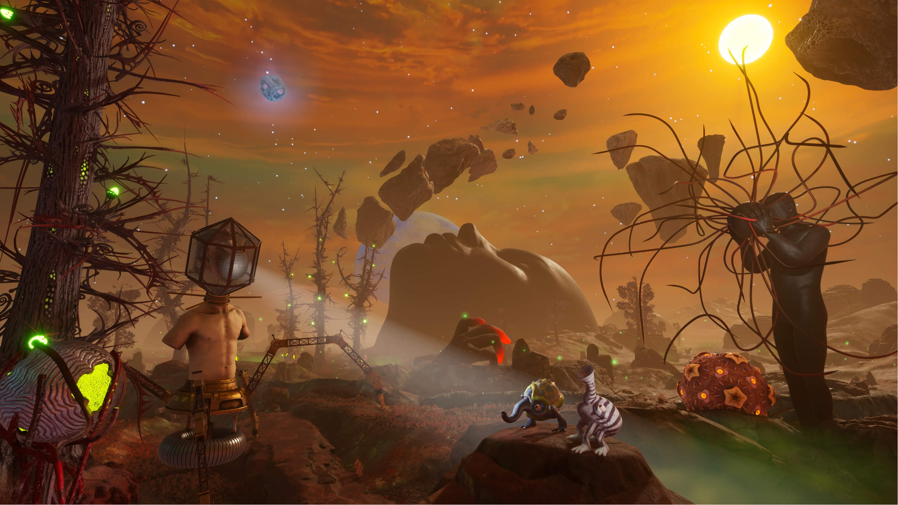 Eternal Cylinder Environment Screenshot