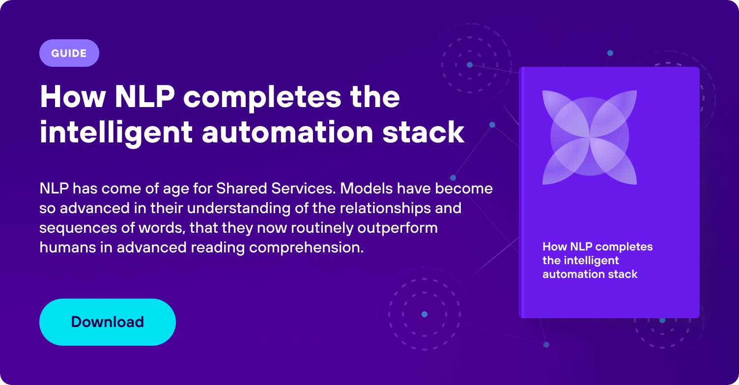 NLP completes intelligent automation stack