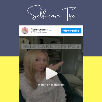 Self-care tips IG Post