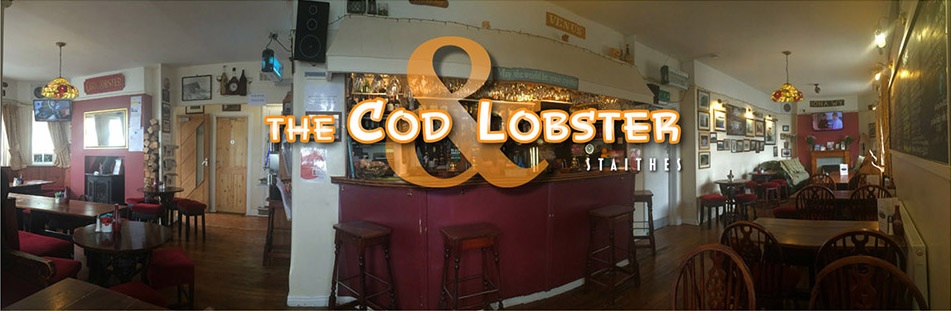 This is the banner heading of the Cod and Lobster