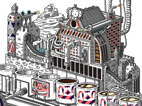 A factory working well and in order