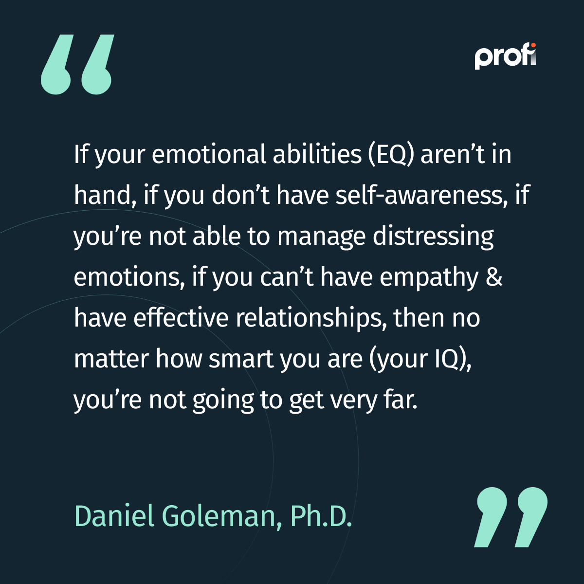 QUOTE Emotional intelligence coaching approach Daniel Goleman