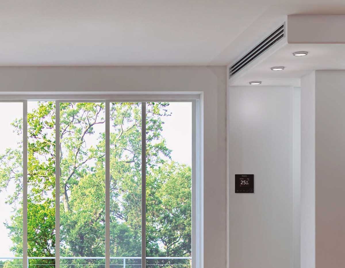 air conditioner installed in lovelyhouse