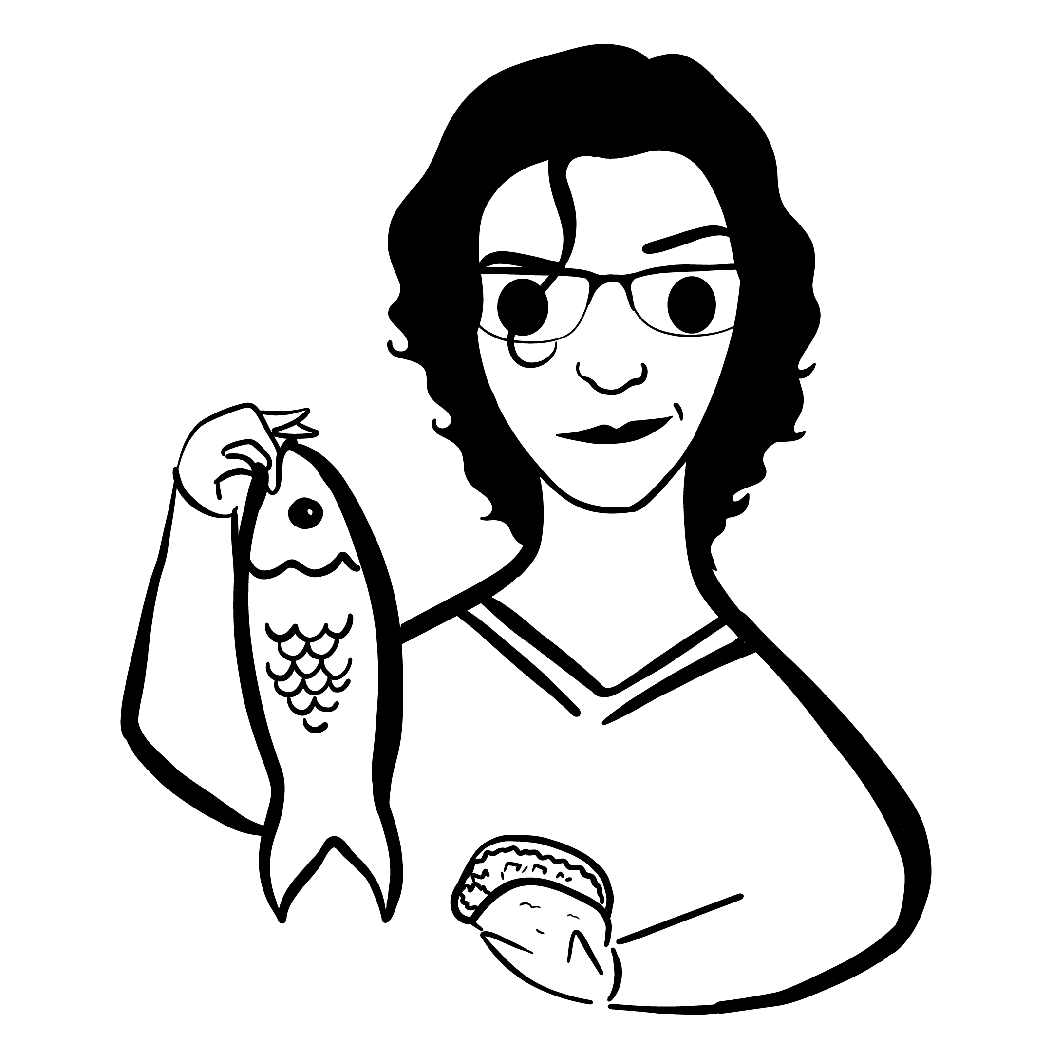 Illustration of Julie Davila