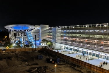 Pixar Pal parking structure
