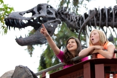 Kids at the Dig Up a Dino Adventure