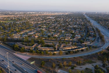Aerial Shot from Anaheim