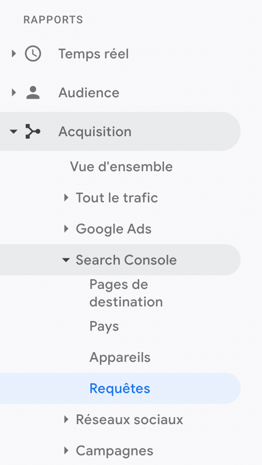 SEO google analytics