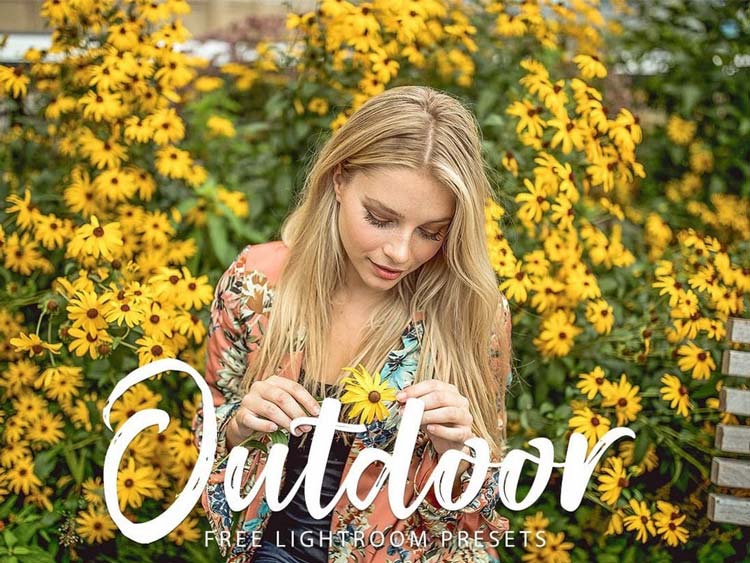 Preset outdoor gratuit pour lightroom