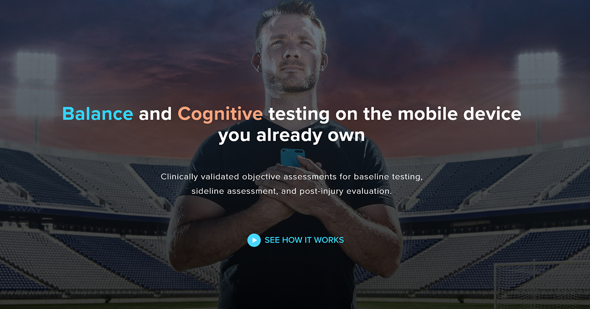 Accessible Objective Balance and Cognitive Testing Sway Medical