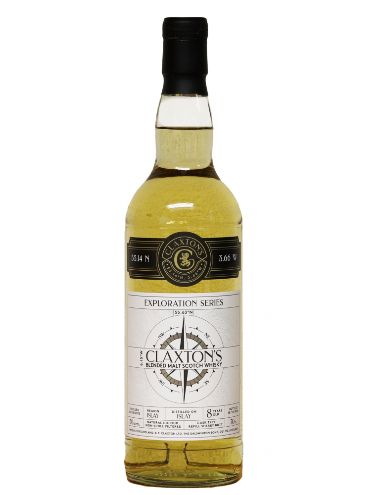 Claxton's Exploration Series Islay Blended Malt 2012 - 8yo