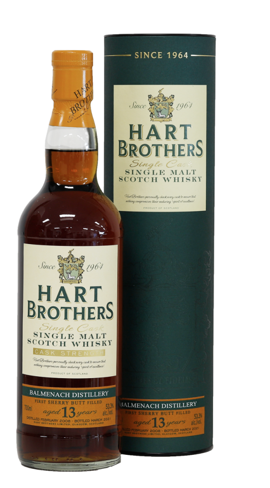 Hart Brothers Single Cask Balmenach 2008 - 13yo