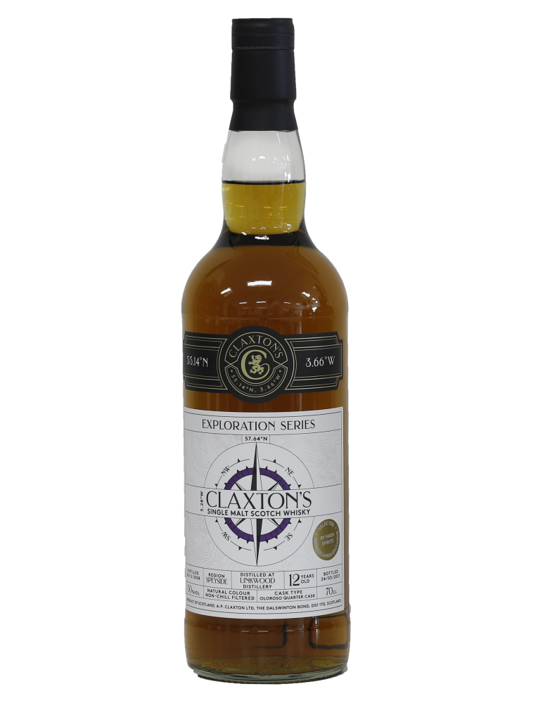 Claxton's Exploration Series Linkwood 2008 - 12yo