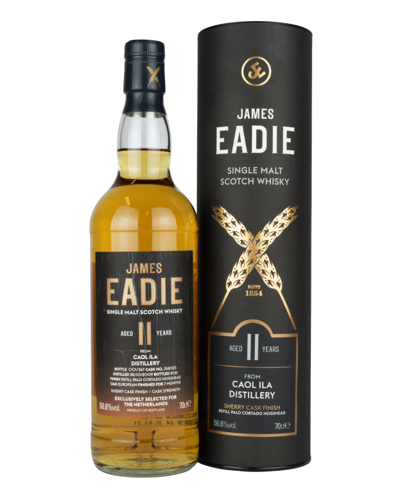 James Eadie Cask Finish Caol Ila 2009 - 11YO (Exclusive for The Netherlands)