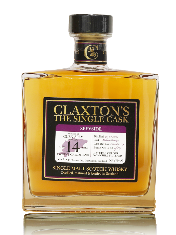 Claxton's Single Cask Glen Spey 2006 - 14yo
