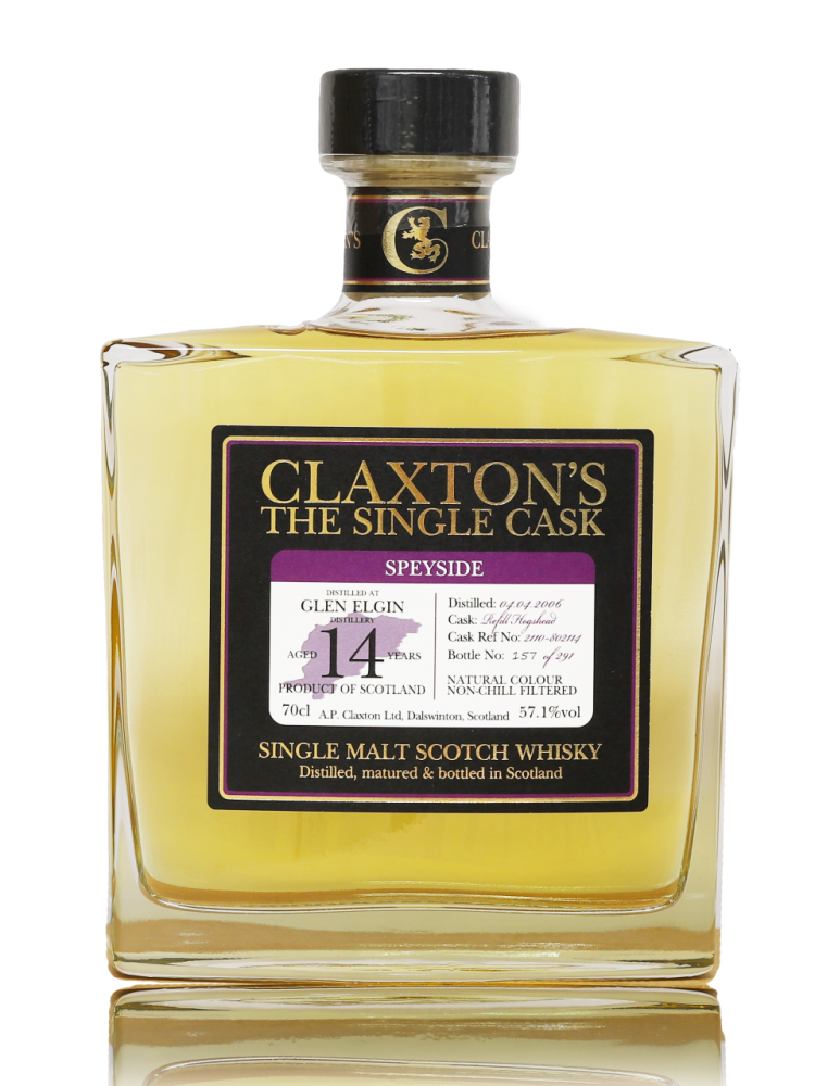 Claxton's Single Cask Glen Elgin 2006 - 14yo