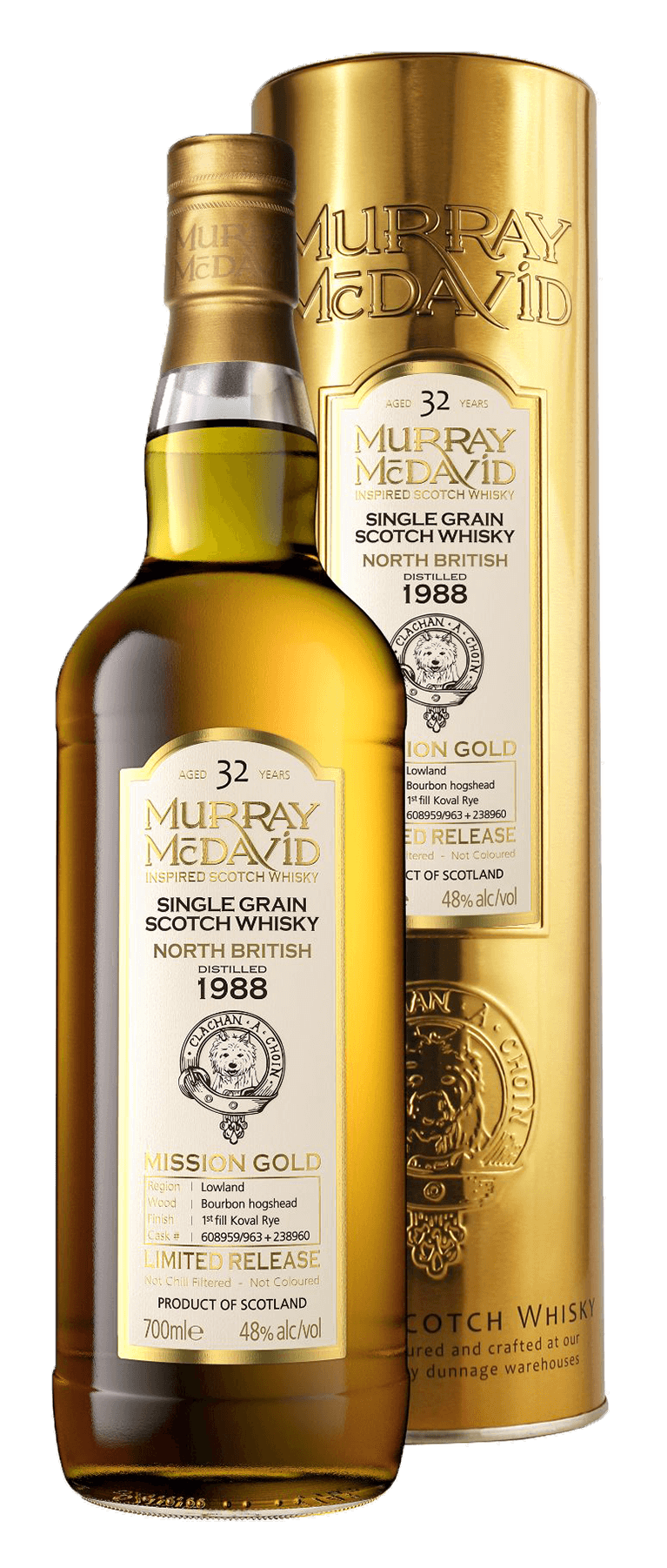 Murray McDavid Mission Gold North British 1988 - 32 Y.O.