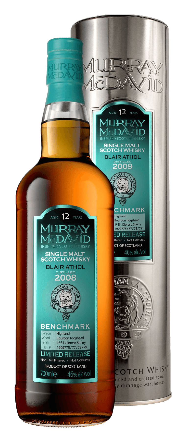 Murray McDavid benchmark Blair Athol 2008 - 12 Y.O.