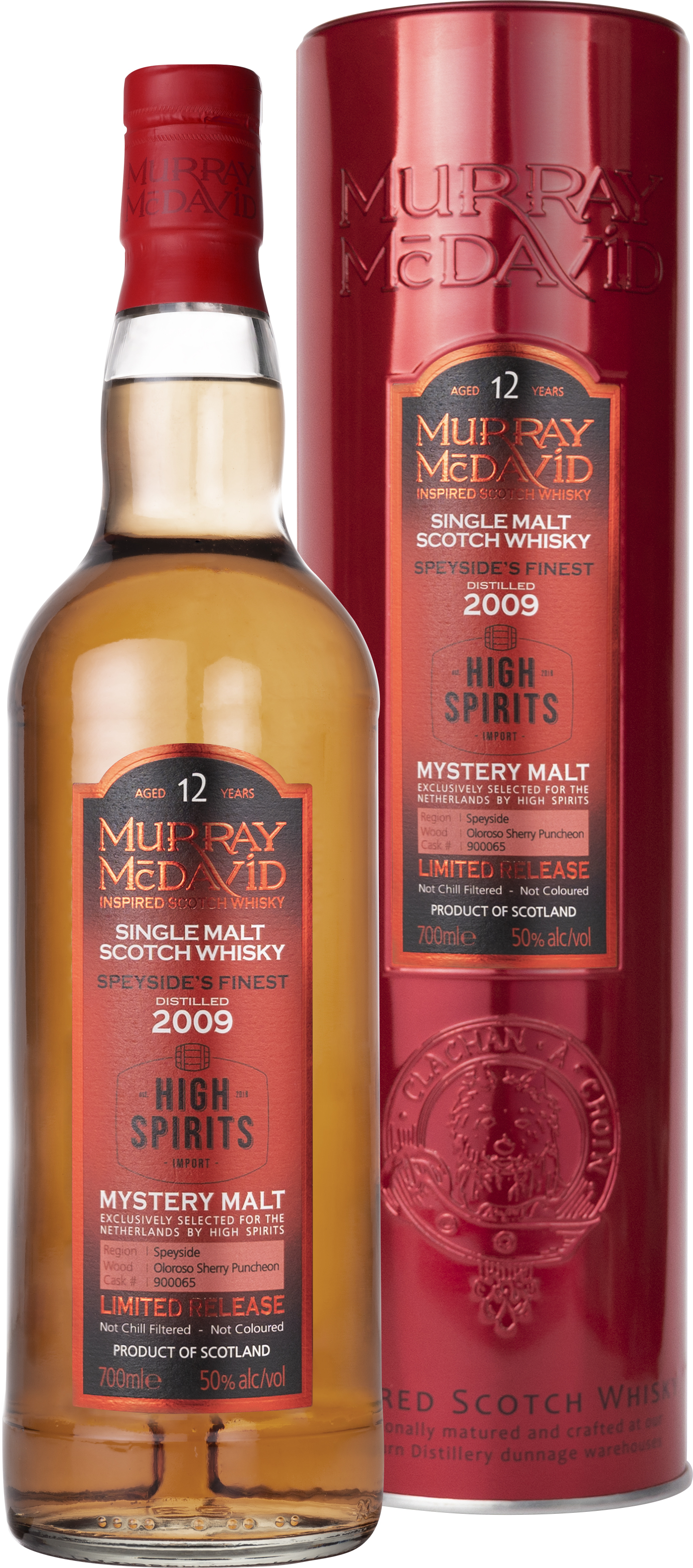 Murray McDavid Mystery Malt Speyside's Finest 2009 - 12YO